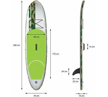 Produktbild ECD Aufblasbares Stand Up Paddle Board Classic