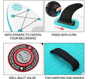 Produktbild Goosehill Aufblasbares All-Around-Paddle-Board