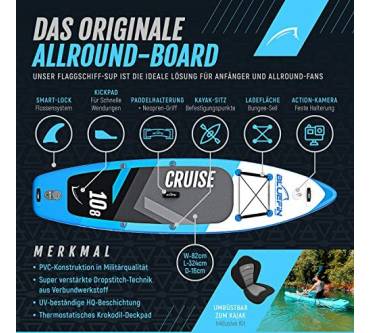 Produktbild Bluefin Cruise 10'8 SUP-Paket