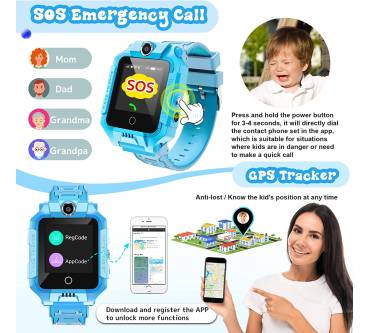 Produktbild LiveGo Kids Smartwatch 4G