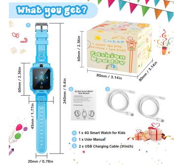 Produktbild LiveGo Kids Smartwatch 4G