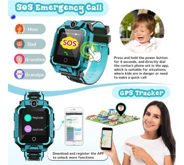 Produktbild LiveGo Kids Smartwatch 4G