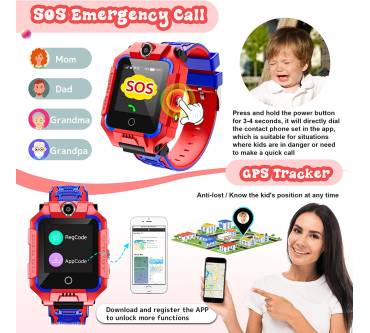 Produktbild LiveGo Kids Smartwatch 4G