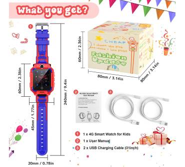 Produktbild LiveGo Kids Smartwatch 4G