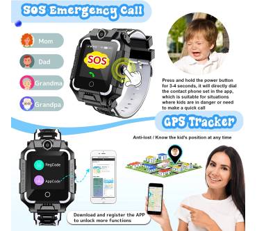 Produktbild LiveGo Kids Smartwatch 4G