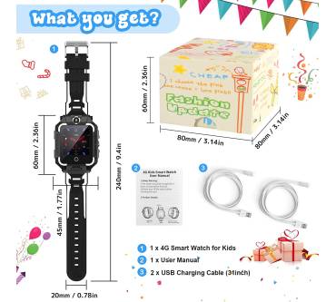 Produktbild LiveGo Kids Smartwatch 4G