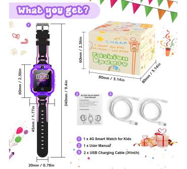 Produktbild LiveGo Kids Smartwatch 4G