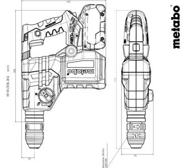 Produktbild Metabo KH 18 LTX BL 28 Q