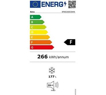 Produktbild Beko RFNE200E30WN