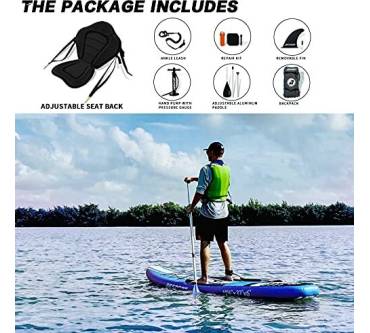 Produktbild AK Sport 10'6'' Inflatable Stand-up Paddle Board Package