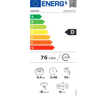 Produktbild Samsung WW90T4543TE/EG WW4500T