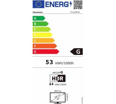 Produktbild Panasonic TX-43LXW704