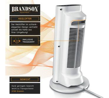 Produktbild Brandson Keramik Heizlüfter (2000 W)