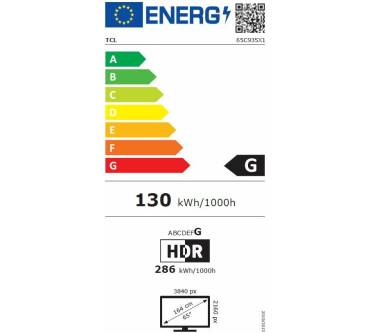 Produktbild TCL 65C935