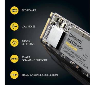 Produktbild Intenso M.2 SSD PCIe Premium