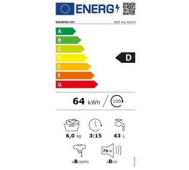 Produktbild Bauknecht WAT Eco 612 N