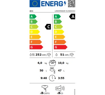 Produktbild AEG L9WSF80609