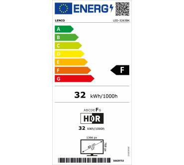 Produktbild Lenco LED-3263BK