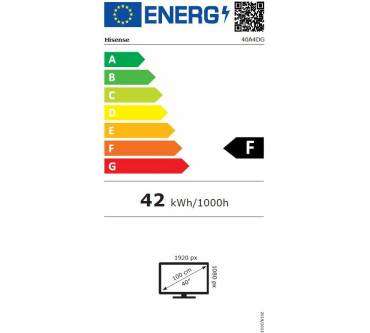 Produktbild Hisense 40A4DG