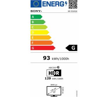 Produktbild Sony XR-55X92K