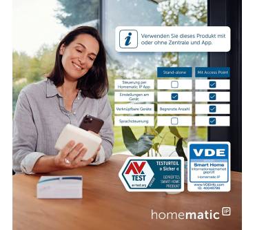 Produktbild HomeMatic IP Heizkörperthermostat basic