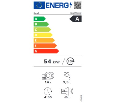 Produktbild Bosch Serie 6 SBD6TCX00E