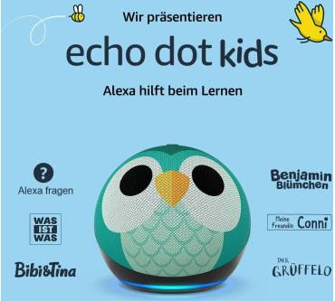 Produktbild Amazon Echo Dot (5. Generation, 2022) Kids