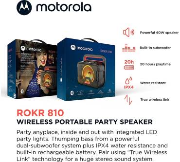 Produktbild Motorola Sonic Maxx 810