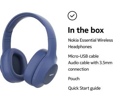 Produktbild Nokia Essential Wireless Headphones E1200