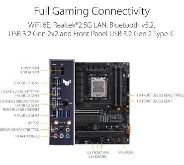 Produktbild Asus TUF Gaming X670E-Plus WiFi