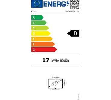 Produktbild Eizo FlexScan EV2781