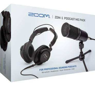 Produktbild Zoom ZDM-1 Podcast Mic Pack