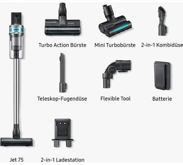 Produktbild Samsung Jet 75 elite VS20T75D6R5/EG