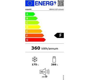 Produktbild Exquisit SBS46-010F