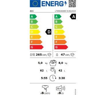 Produktbild AEG L7WBG60689