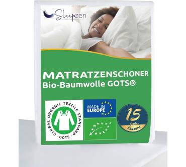 Produktbild Sleepzen Matratzenschoner Bio-Baumwolle GOTS