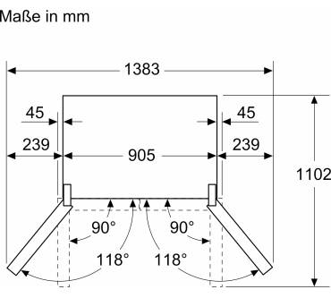 Produktbild Bosch Serie 4 KFN96VPEA