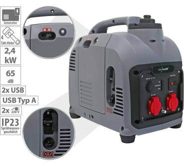 Produktbild Revolt tragbarer Benzin-Inverter-Generator (2000 W)