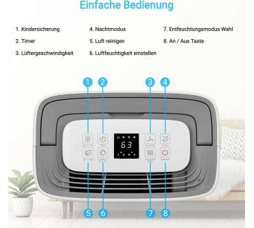 Produktbild Klamer Luftentfeuchter