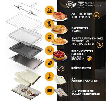 Produktbild Stillstern Minibackofen mit Umluft (1101)