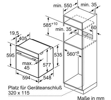 Produktbild Bosch Serie 8 HSG636ES1