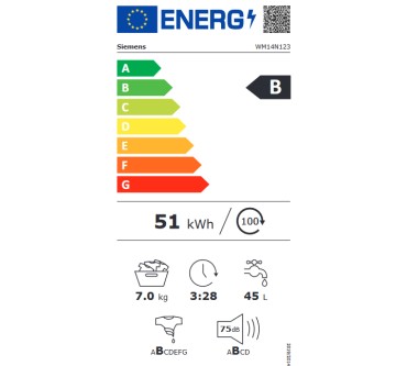 Produktbild Siemens iQ300 WM14N123