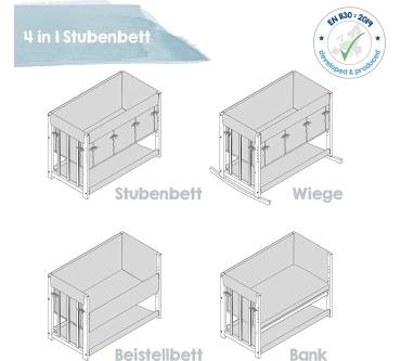 Produktbild Roba Babysitter 4 in 1 Stubenbett