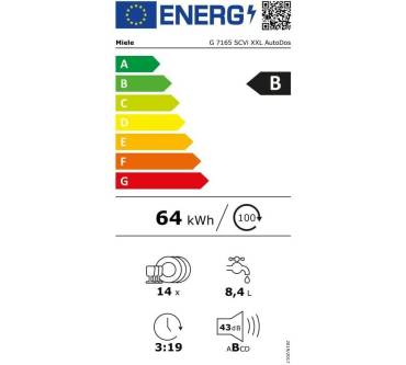 Produktbild Miele G 7165 SCVi XXL AutoDos