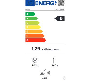 Produktbild Bosch Serie 4 KGN39VXBT