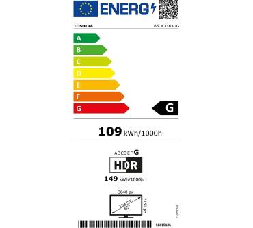 Produktbild Toshiba 65UK3163DG
