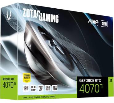 Produktbild Zotac Gaming GeForce RTX 4070 Ti AMP AIRO