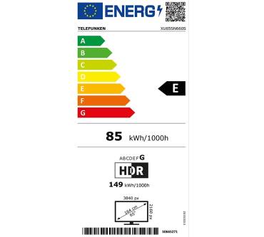 Produktbild Telefunken XU65SN660S