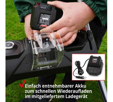 Produktbild Hecht Garten 551 SXE 5-in-1 Benzin Rasenmäher