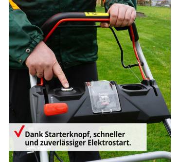 Produktbild Hecht Garten 551 SXE 5-in-1 Benzin Rasenmäher